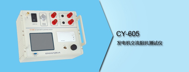 CY-605 发电机交流阻抗测试仪