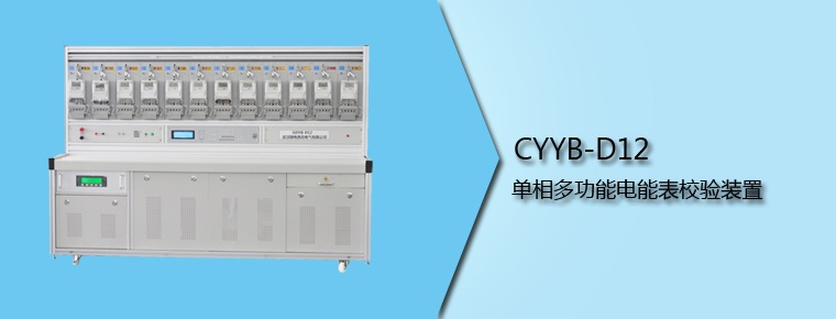 CYYB-D12 单相多功能电能表校验装置
